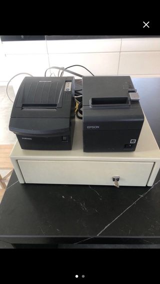 impresora tikets Samsung y caja 