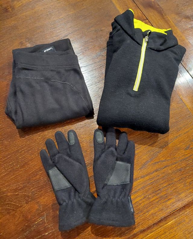 3 prendas termicas Decathlon 8 años