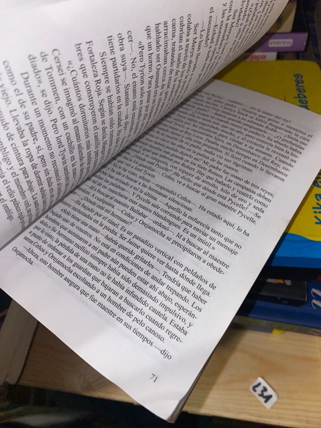 Festin de cuervos 4 Juego de tronos