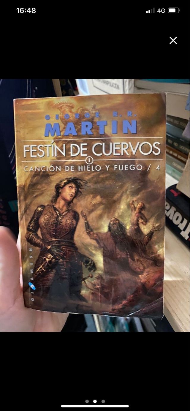 Festin de cuervos 4 Juego de tronos