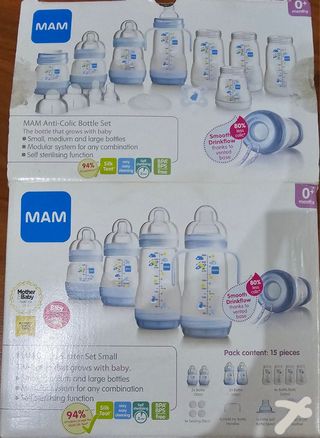 Conjunto biberões