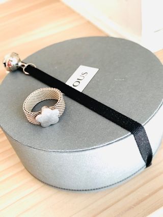 Anillo plata Tous Mesh
