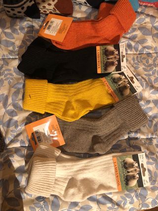 calcetines lana 85%
