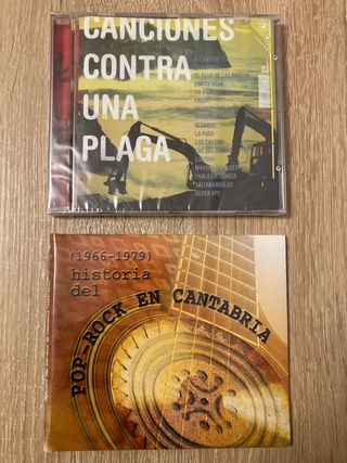 Historia Pop Rock y Canciones Contra Una Plaga. Cd