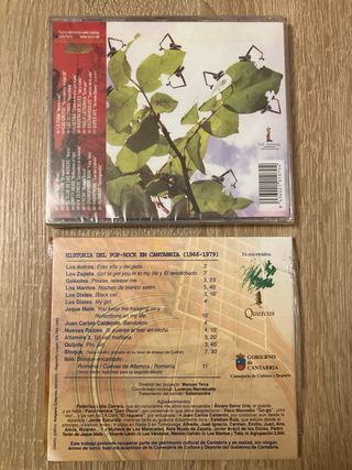 Historia Pop Rock y Canciones Contra Una Plaga. Cd