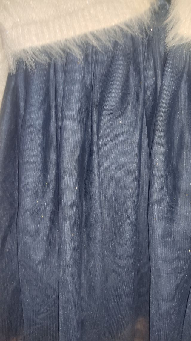 Vestido fiesta y chaqueta 7/8 años