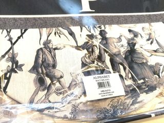 Sottopiatto "P" in cotone Baci Milano