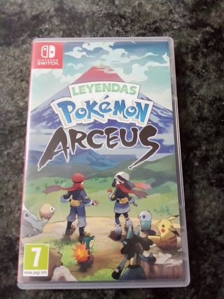 Videojuego Nintendo switch leyendas Pokémon