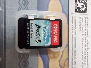 Videojuego Nintendo switch leyendas Pokémon