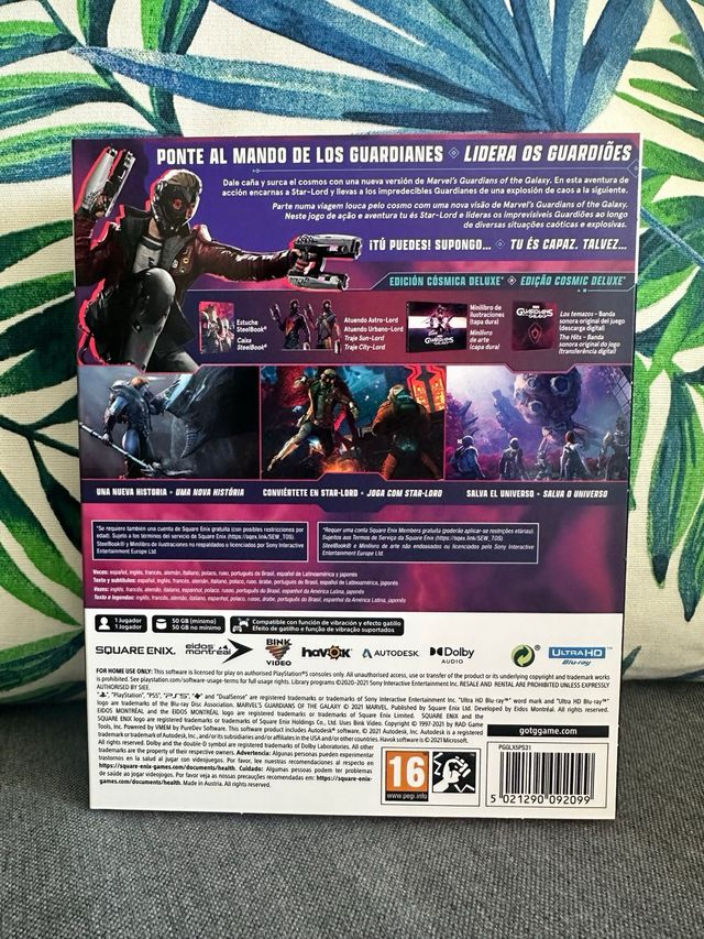 PS5 Guardians of the Galaxy Edicion Cosmica Deluxe