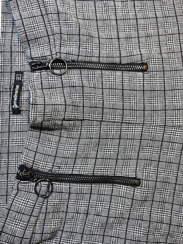 Pantalon largo cuadros