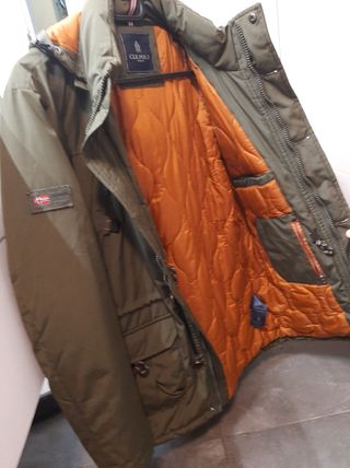 Abrigo acolchado de caballero