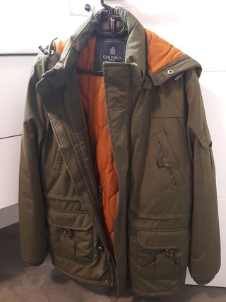 Abrigo acolchado de caballero