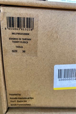 Botas Mou Eskimo 24 Tartán orginales NUEVAS.