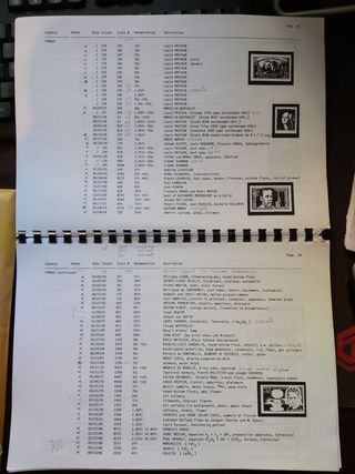 Colección Sellos de Química