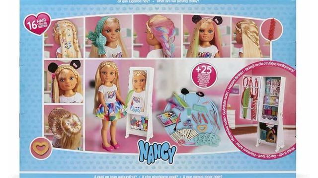 NANCY MUÑECA ESPEJO 1001 PEINADOS