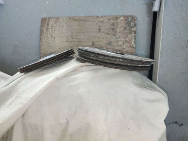 lote 10 discos para corte metales