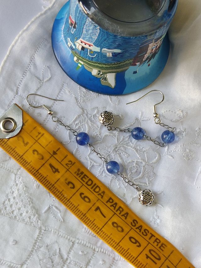 Pendientes bolas cristal