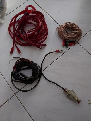 Cables equipo coche