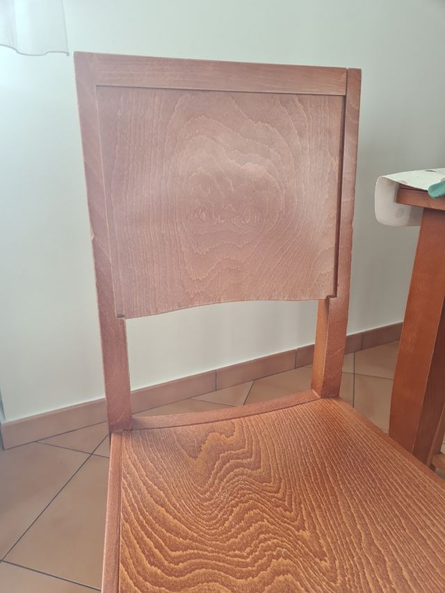 Sedie in legno ciliegio