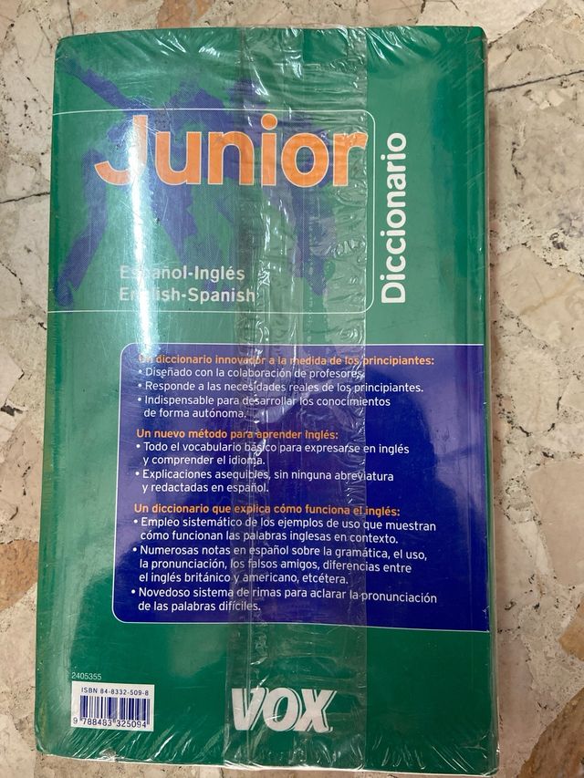 Diccionario Junior Español-Inglés Inglés-Español