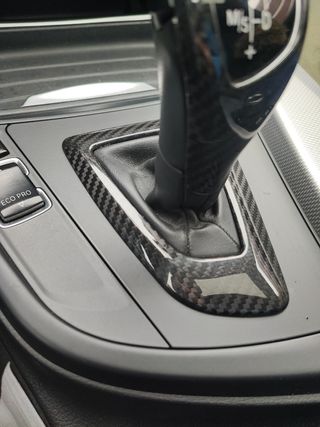 Cubierta fibra carbono BMW