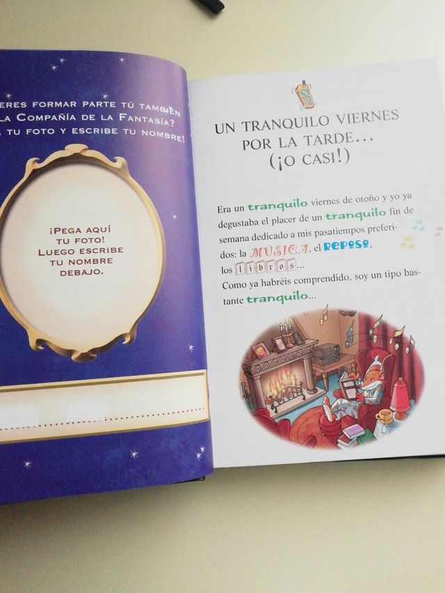 Libro de Geronimo Stilon.