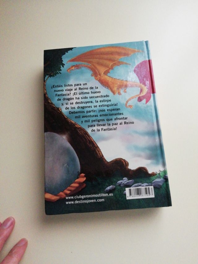 Libro de Geronimo Stilon.