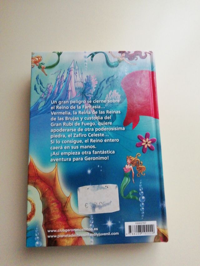 Libro de lectura. Geronimo Stilon