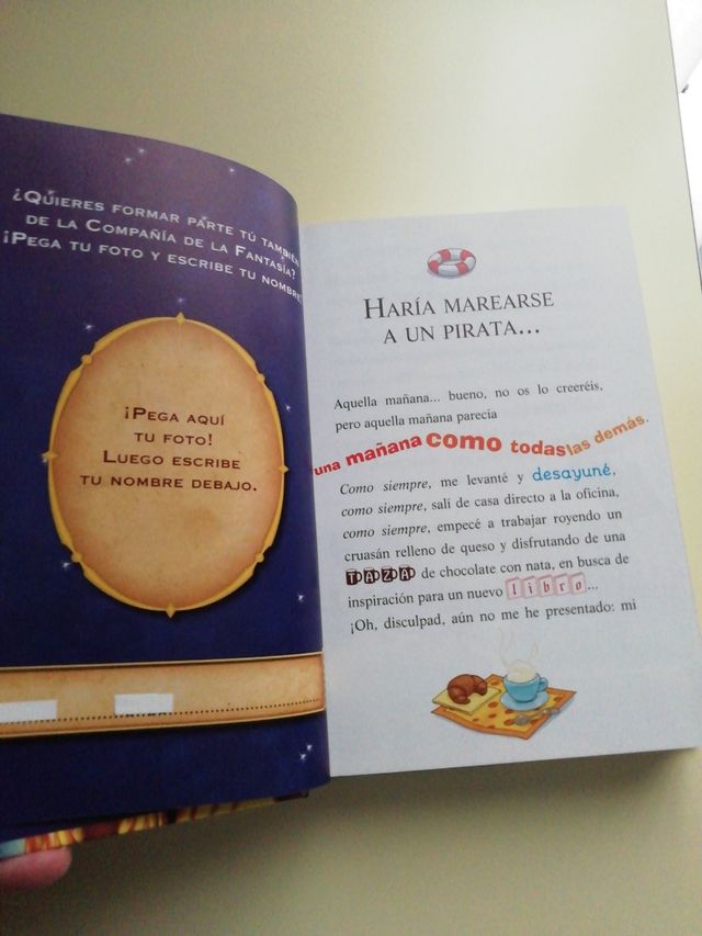 Libro de lectura. Geronimo Stilon