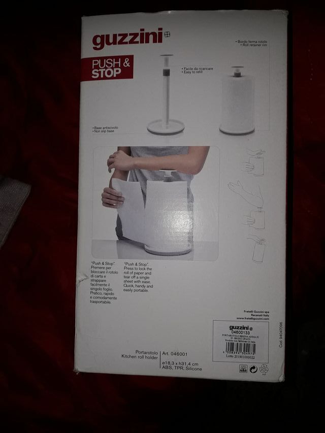 porta rotoloni guzzini singolo
