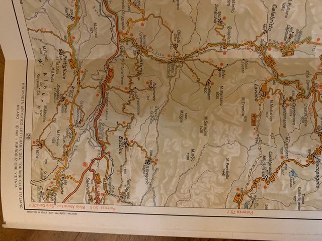 Carte automobilistiche Italia