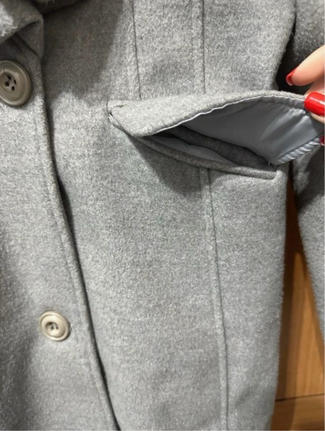 Cappotto grigio da donna nuovo