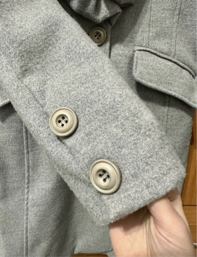 Cappotto grigio da donna nuovo