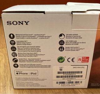 Altavoz Sony XB-22 (Nuevo)