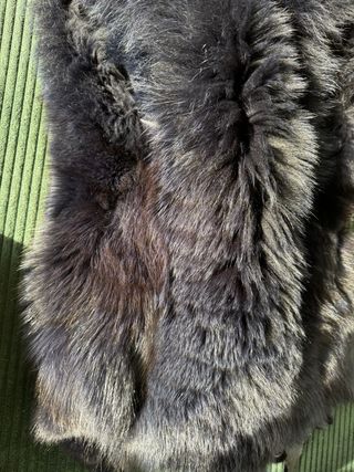 chaleco de piel de zorro