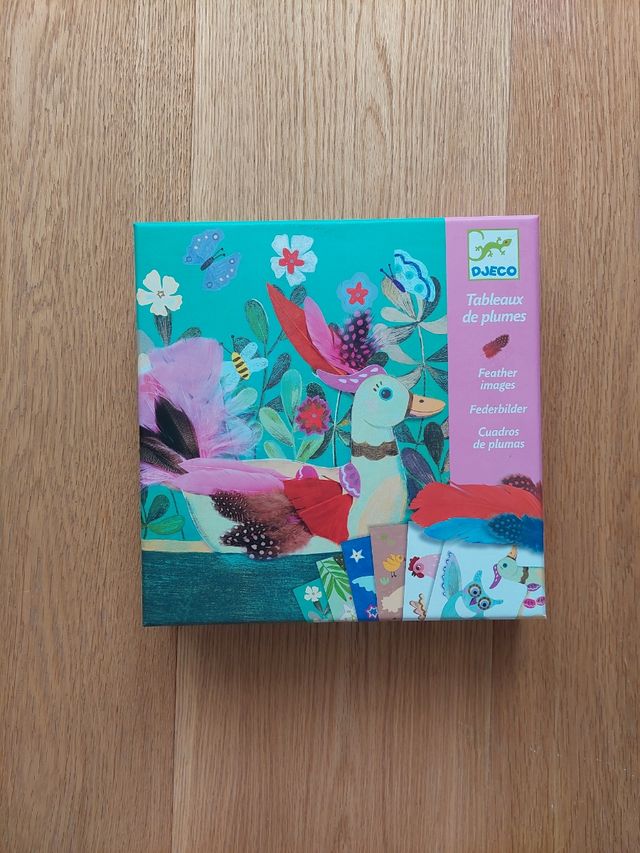 Djeco cuadros de plumas NUEVO