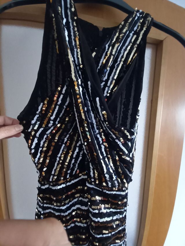 Vestido lentejuelas elegante