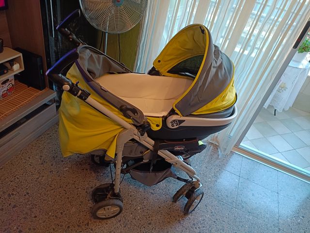 Accesorios y carrito marca chico