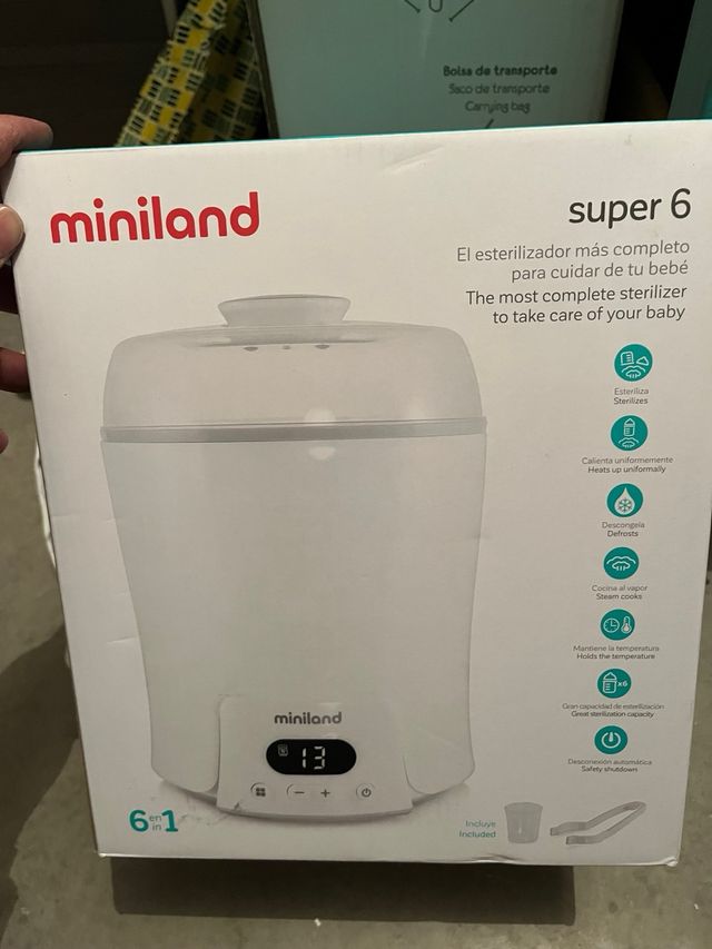 Calienta biberones Miniland