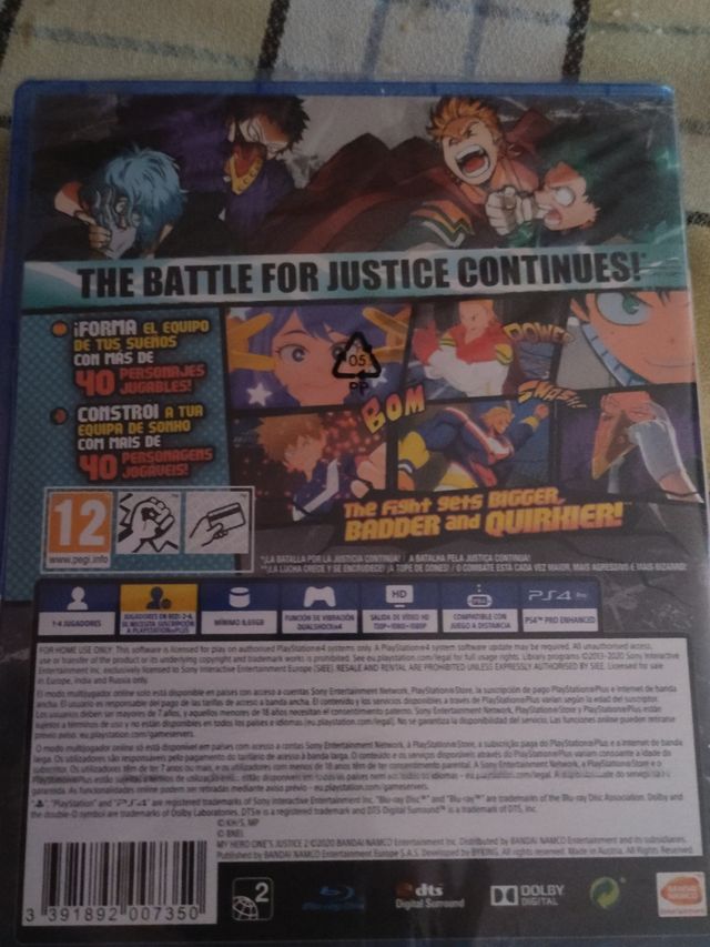 MY HERO ONES JUSTICE 2