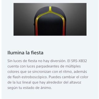 Altavoz Sony XB 32 (NUEVO)