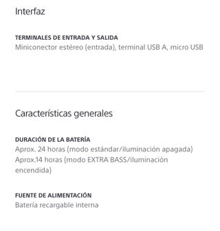 Altavoz Sony XB 32 (NUEVO)