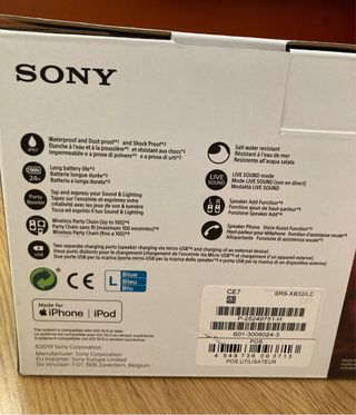 Altavoz Sony XB 32 (NUEVO)