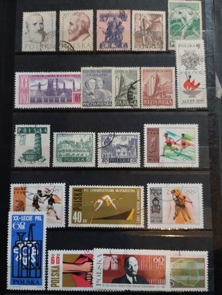 Colección Sellos-Polonia
