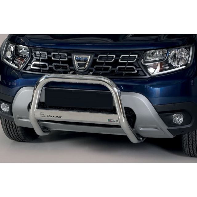 Defensa central inox O63mm Dacia Duster 2018-