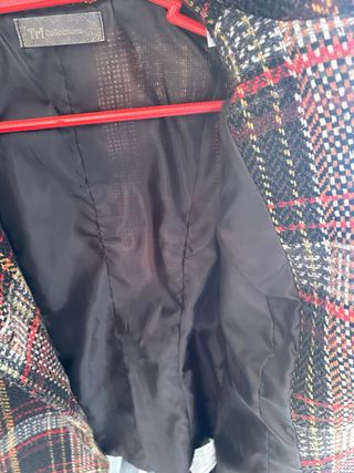 Abrigo lana mujer Zara M