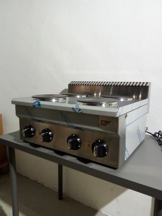 Cocina Eléctrica Sobremesa 4 fuegos TOP 
