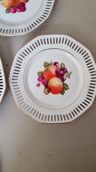 piatti da frutta bavaria vintage