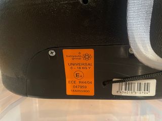 silla de coche casi sin uso